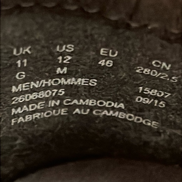 Clarks Men's Canvas Casual Lace Up Shoes 12 M - Picture 10 of 10